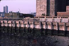 [Park deck on pier next to Brooklyn Bridge]