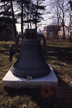 [Bell in front of Navy hospital]