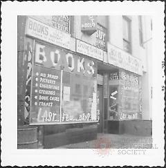 [Civic Center Book Shop, Pierrepont Street near Fulton Street.]