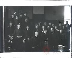 [Class group, circa 1890s]