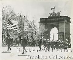 [Marchers at Grand Army Plaza]