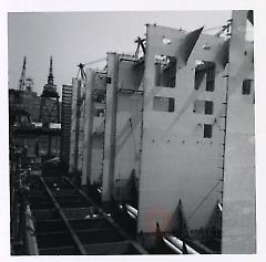 [T.T Williamsburgh in dry dock #6, and cutouts on the top sections]