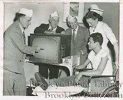 TV set for Fort Hamilton hospital