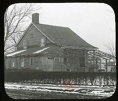 Old house, Mill Lane near East 43rd Street