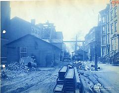 Camera near n.w. corner Joralemon & Henry Sts., Bkn., looking west