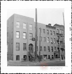 [Southeast corner of Bedford Avenue and Hooper Street. #601 Bedford Avenue is corner building.]