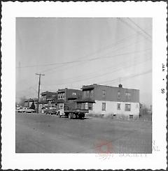 [View of north or northeast side of E. 105th Street.]