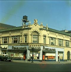 [Perelson's on s.e. corner of Kings Highway.]