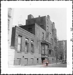 [House on corner of Willow Street and Orange Street (northwest corner) - Orange Street side showing.]