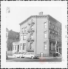 [Northwest corner of Amity Street and Clinton Street.]