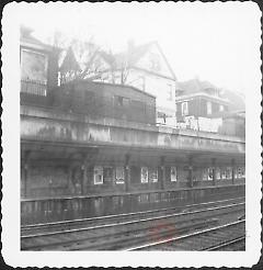 [View from N.Y.-bound side of Beverley Road Station.]