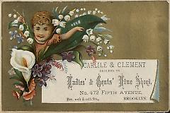 Tradecard. Carlile and Clement. 472 Fifth Avenue. Brooklyn.