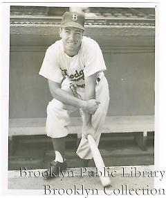 [Duke Snider at Ebbets Field]