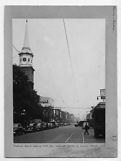 Flatbush Avenue, looking north from southwest corner of Church Avenue.