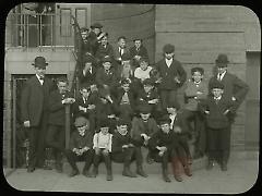 [Group portrait of gym class at Emmanuel House]