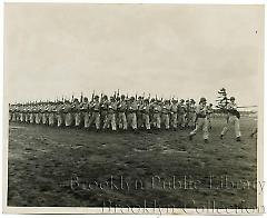 [Troops marching at Fort Drum]