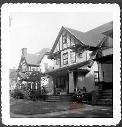 [South side of Ditmas Avenue looking east toward southwest corner of Rugby Road & Ditmas Avenue.]