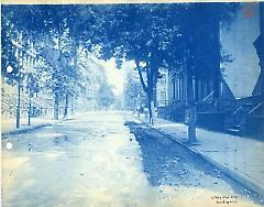 [View of Joralemon Street from southwest corner]