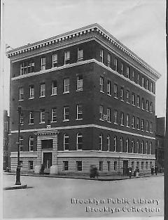 New building, Bushwick Hospital, Putnam & Howard Avenues