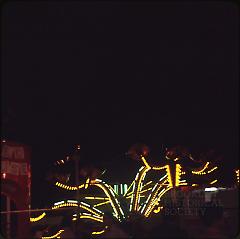 [Rides at night], Coney Island