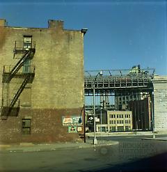 [Northwest corner of Doughty and Hicks Streets.]