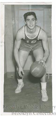 [Sandy Koufax in basketball uniform]