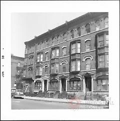 [East side of 6th Avenue, looking north toward northeast corner of 5th Street and 6th Avenue.]