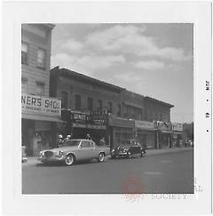 [View of Sheepshead Bay Road.]