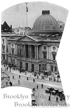 [Irregulary cropped view of Kings County Courthouse]