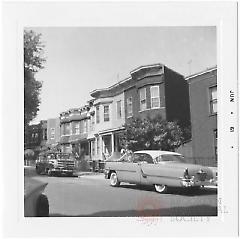 [View of East 3rd Street.]