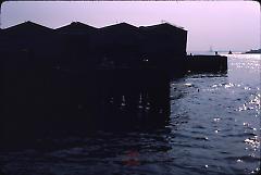 [Port Authority Warehouses on pier at Fulton Ferry Landing, Brooklyn]