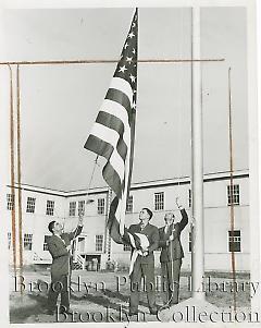 First flag raising