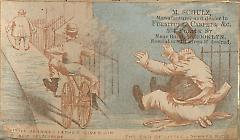 Trade card. M. Schulz. 504 Fulton St. Brooklyn.