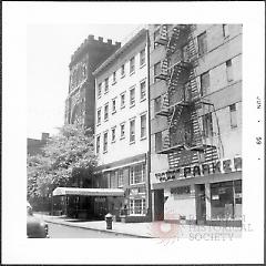 [Henry Street (west side) looking southwest from corner of Clark Street. ]