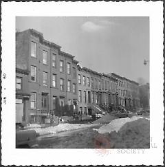 [View of north side of Park Place looking east.]