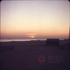 [Winter sunset, Coney Island]