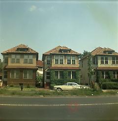 [Modern homes at south side of Kings Highway.]