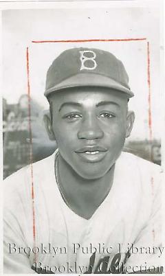 [Junior Gilliam at Ebbets Field]