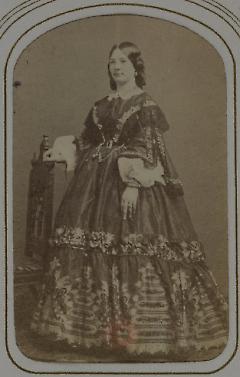 [Woman Wearing Ornate Dress]