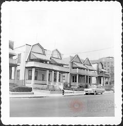 [East side of 8th Avenue between 70th Street and 71st Street, looking north.]