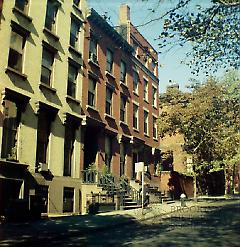 [View of west side of Henry Street looking north.]