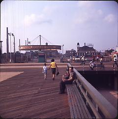 Steeplechase now, from pier, Coney Island