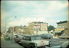 [View of east side of Fourth Avenue looking north.]