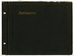 Cover of album of interior photographs of the Weil-Worgelt apartment.