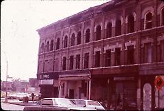 [Bushwick street scene with El Faro]