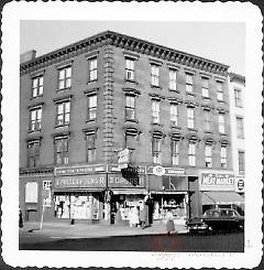 [Northwest corner of Fulton Street & St. James Place.]