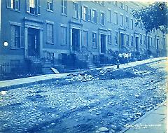 View of street at 47 Joralemon St.