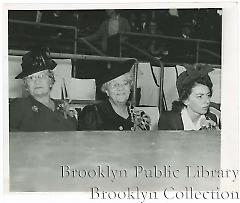 [Three women at World Series game]