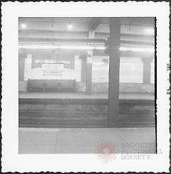 [Borough Hall Station, taken from Manhattan-bound side (Lexington Avenue IRT).]