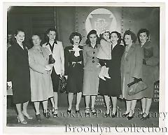 Dodgers' wives at Penn Station